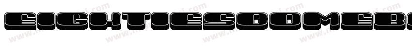 EightiesComebackItVAR Regular字体转换
